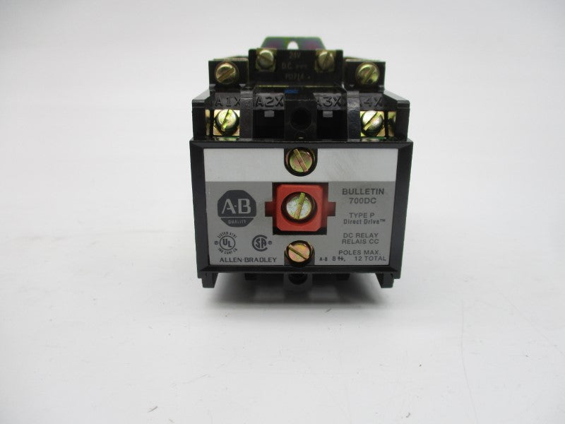 ALLEN BRADLEY 700DC-P200Z24 SER. A 24VDC (GOLD) (BR/WH) NSMP