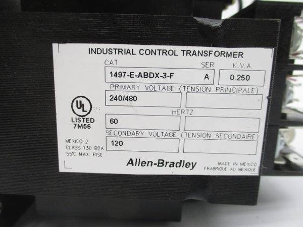 ALLEN BRADLEY 1497-E-ABDX-3-F SER. A 240/480V NSNP