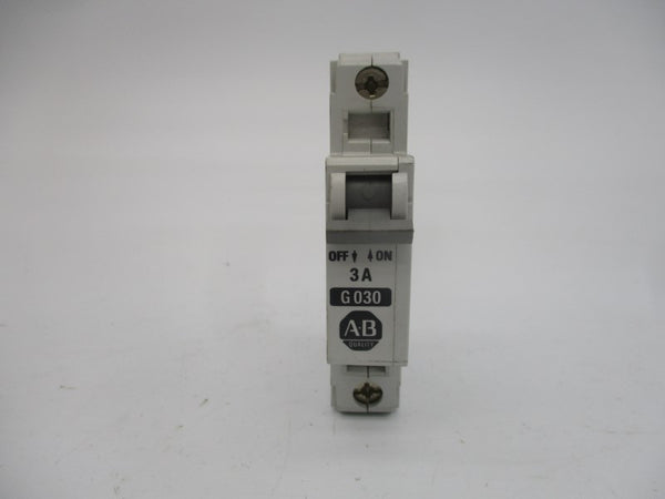 ALLEN BRADLEY 1492-CB1G030 SER. B 277VAC 3A (GY/BL) NSMP