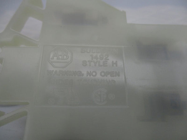 ALLEN BRADLEY 1492-H2 SER. B (PKG OF 50) (BK/YL) NSMP