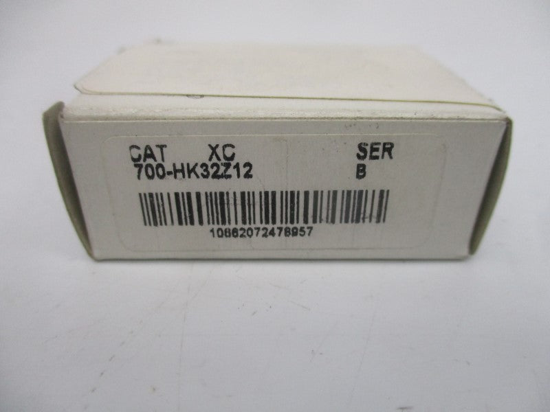 ALLEN BRADLEY 700-HK32Z12 SER. B 12VDC (WH) NSMP