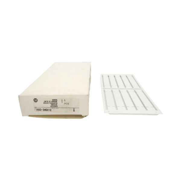 ALLEN BRADLEY 1492-SM6X12 SER. B (PKG OF 5) (WH) NSMP