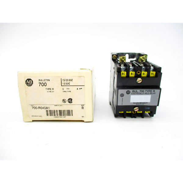 ALLEN BRADLEY 700-R040A1 SER. B 110/115-120V (WH) NSMP