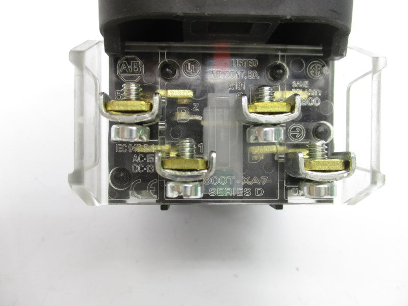 ALLEN BRADLEY 800T-FXMP16AA7 SER. T 120V NSNP