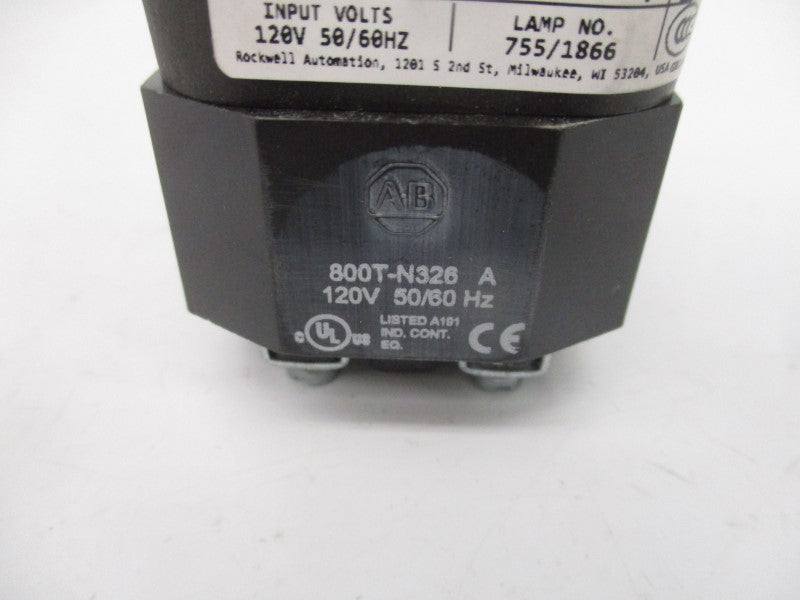 ALLEN BRADLEY 800T-FXMP16AA7 SER. T 120V NSNP