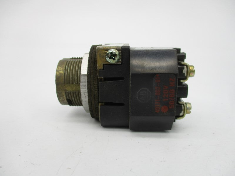ALLEN BRADLEY 800T-16JX2KB7 SER. U 120VAC (AS PICTURED) NSNP