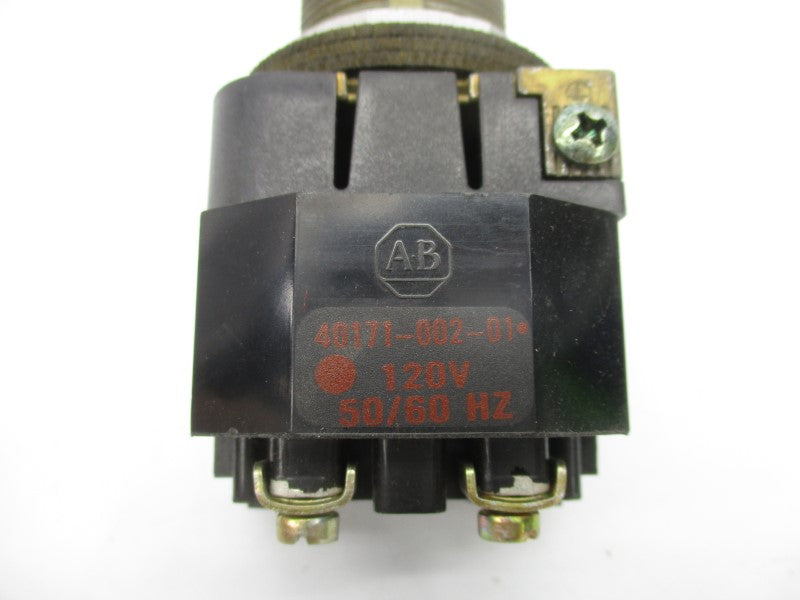 ALLEN BRADLEY 800T-16JX2KB7 SER. U 120VAC (AS PICTURED) NSNP