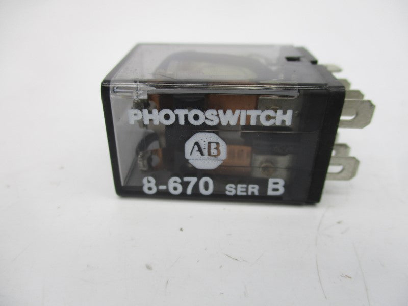 ALLEN BRADLEY 8-670 SER. B 24VDC NSNP