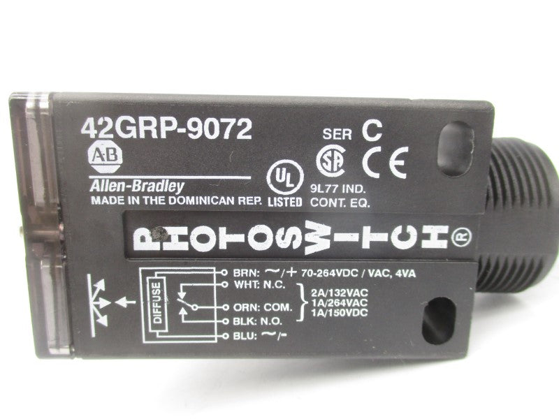 ALLEN BRADLEY 42GRP-9072 SER. C 70-264VDC/AC 1A NSNP