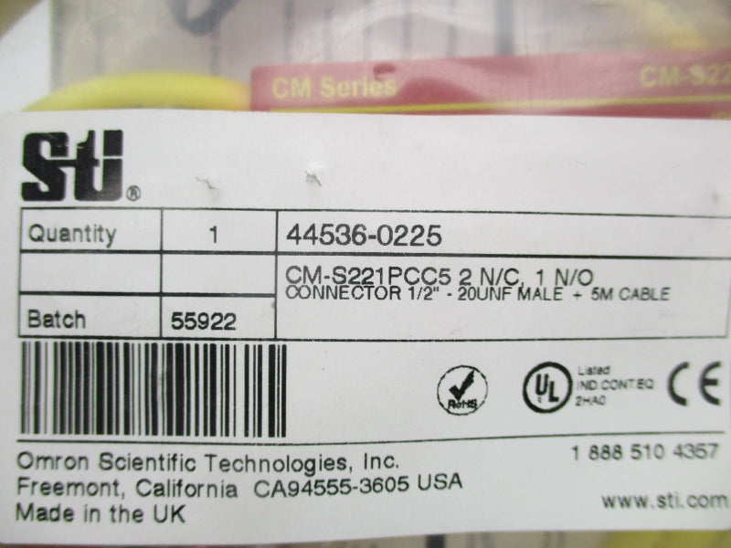 STI 44536-0225 CM-S221PCC5 NSMP