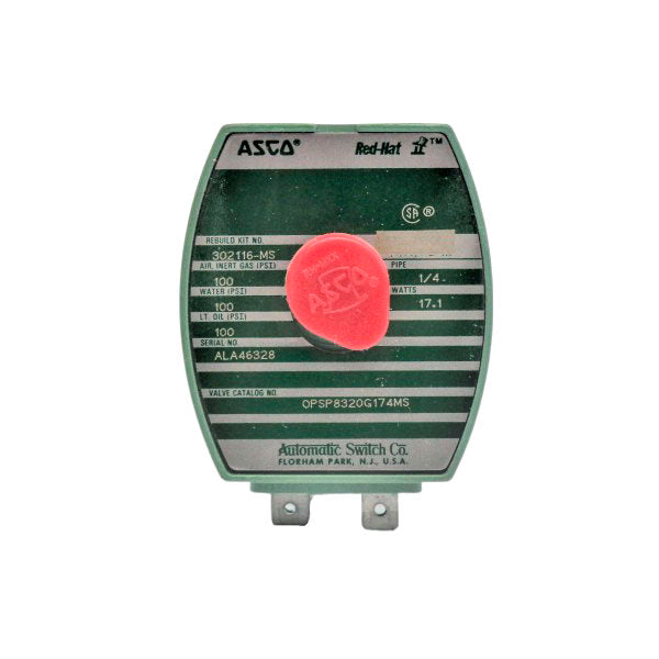 ASCO OPSP8320G174MS 110/120V 100PSI 1/4" NSNP