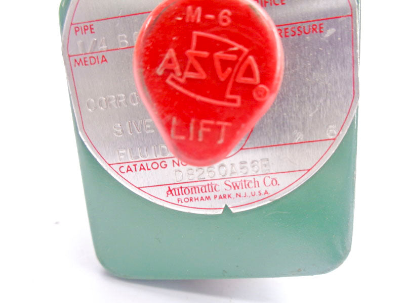 ASCO D8260A56E 120V 6PSI NSNP