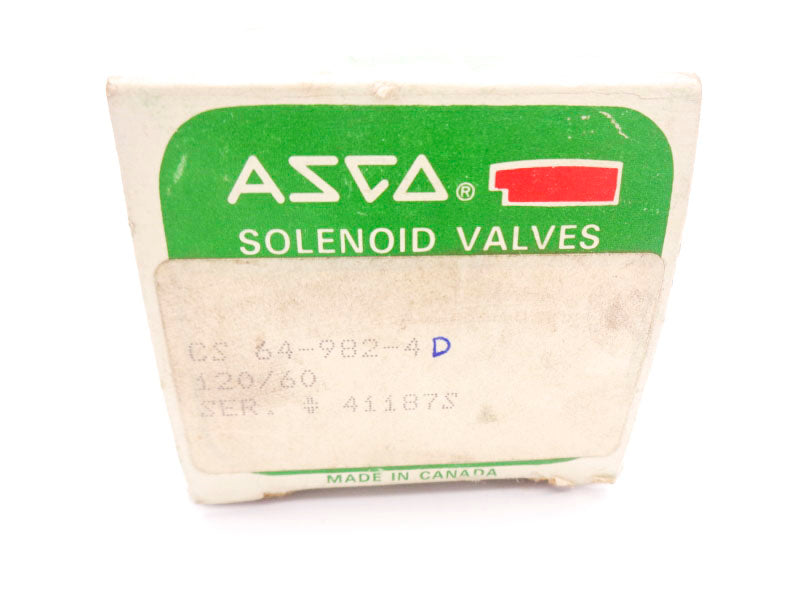 ASCO 64-982-4D 110/120/127V NSMP
