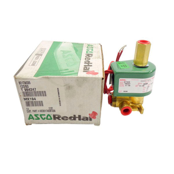 ASCO 8317A035 120V 5-125PSI 1/4" NSMP