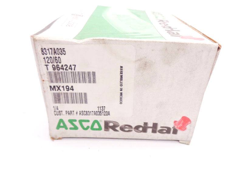 ASCO 8317A035 120V 5-125PSI 1/4" NSMP