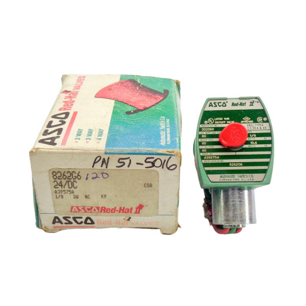 ASCO 8262CG 24VDC 80PSI 1/8" NSMP