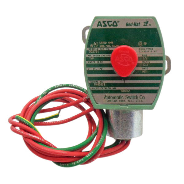 ASCO 8340G1 110/120V 150PSI 1/4" NSNP
