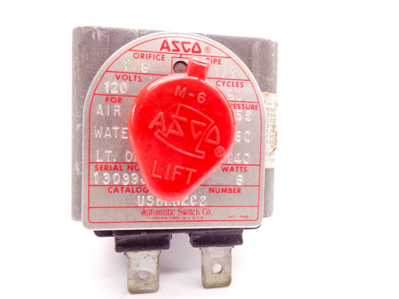 ASCO US8262C2 110/120V 80PSI 1/8" NSNP