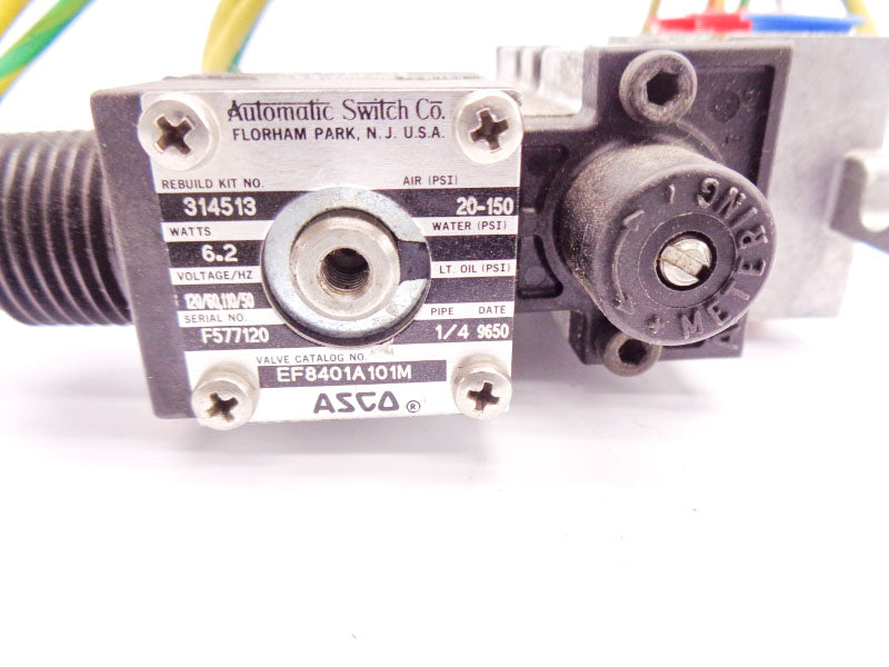 ASCO EF8401A101M 110/120V 20-150PSI 1/4" NSNP