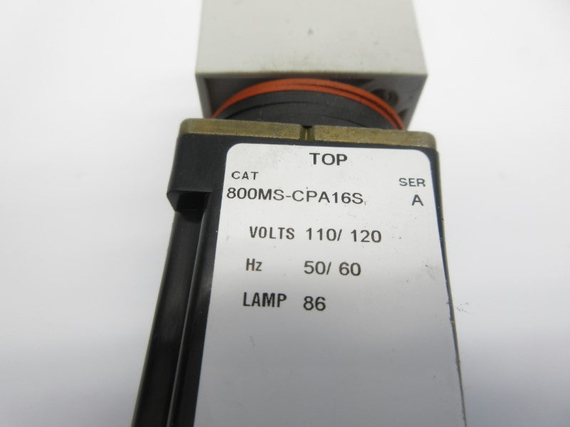 ALLEN BRADLEY 800MS-CPA16S SER. A 110/120V NSNP