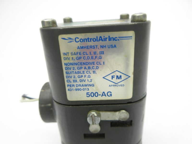 CONTROL AIR 500-AG 2-60PSI UNMP