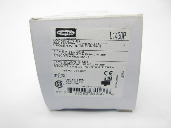 HUBBELL L1430P 125/250V 30A NSMP
