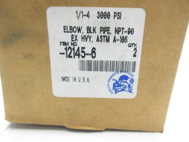 QUALITY PRODUCTS 12145-6 3000PSI 1-1/4" (PKG OF 2) NSFS