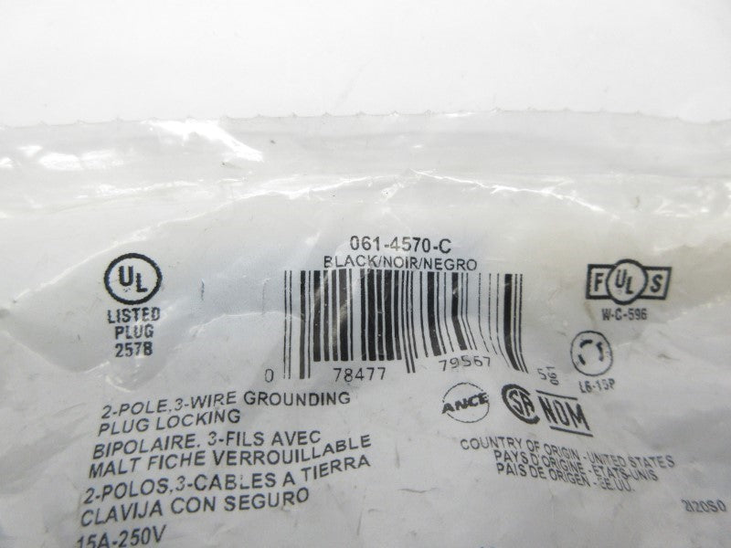 LEVITON 061-4570-C 250V 15A NSMP