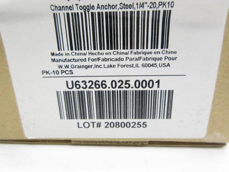 GRAINGER 40P469BY U63266.025.0001 (PKG OF 10) NSMP