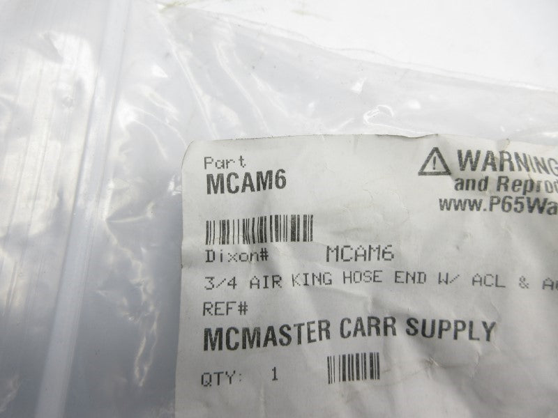 DIXON MCAM6 3/4" NSMP