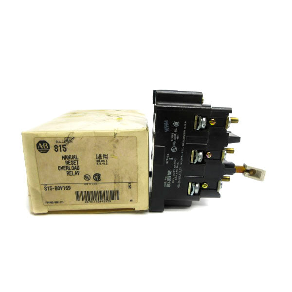 ALLEN BRADLEY 815-BOV169 SER. K 600VAC (WH) NSMP