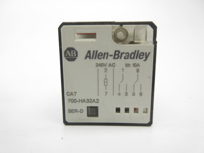 ALLEN BRADLEY 700-HA32A2 SER. D 240VAC 10A NSNP