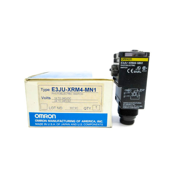 OMRON E3JU-XRM4-MN1 24-240VAC 3A NSMP