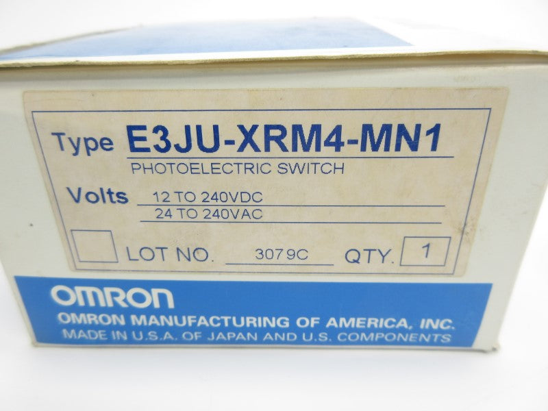OMRON E3JU-XRM4-MN1 24-240VAC 3A NSMP