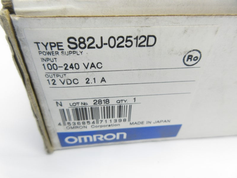 OMRON S82J-02512D 100-240VAC NSMP