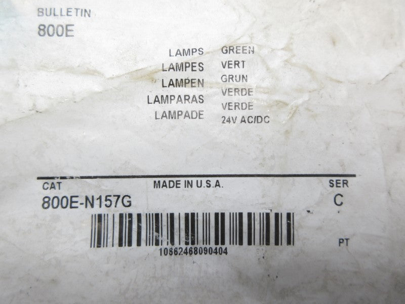 ALLEN BRADLEY 800E-N157G SER. C 24VAC NSMP