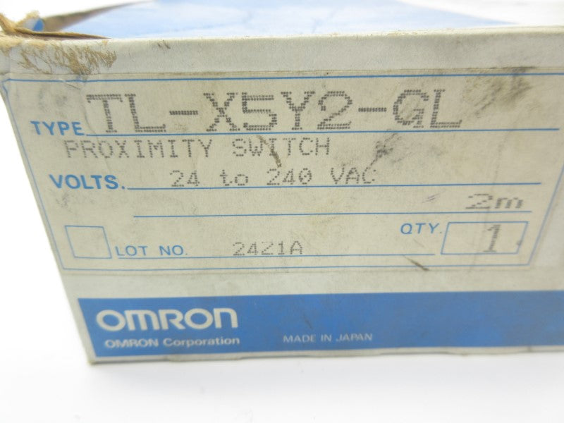 OMRON TL-X5Y2-GL 24-240VAC 2M NSMP