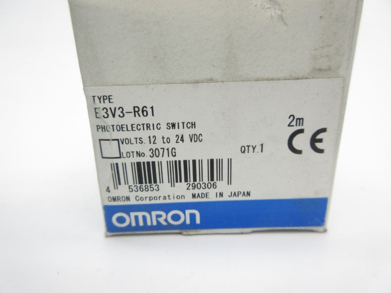 OMRON E3V3-R61 12-24VDC 2M NSMP
