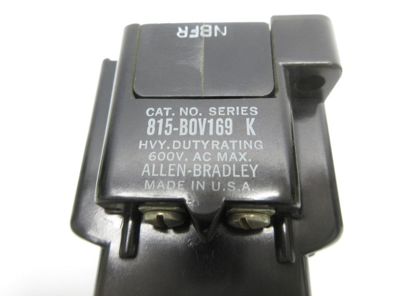 ALLEN BRADLEY 815-BOV169 SER. K 600VAC NSNP