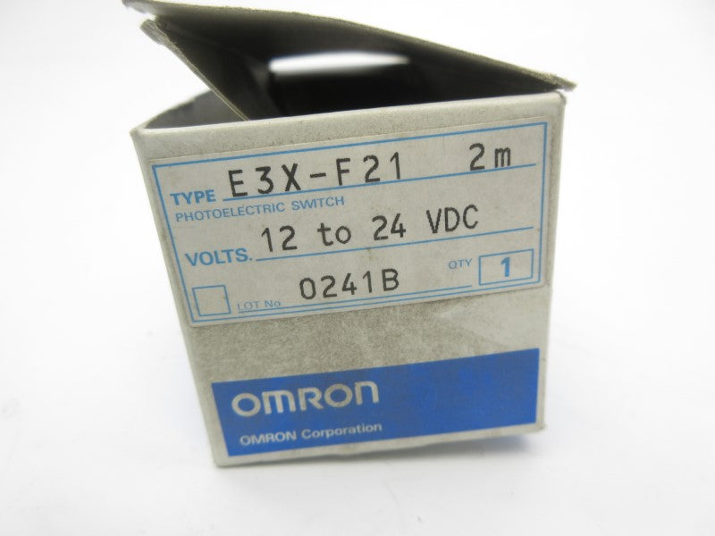 OMRON E3X-F21 12-24VDC 2M NSMP