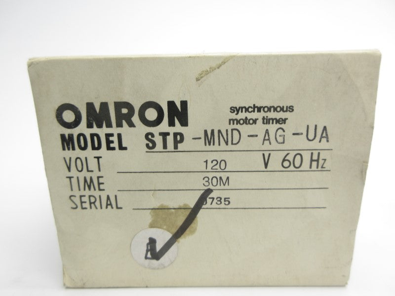 OMRON STP-MND-AG-UA 120V 30M NSMP