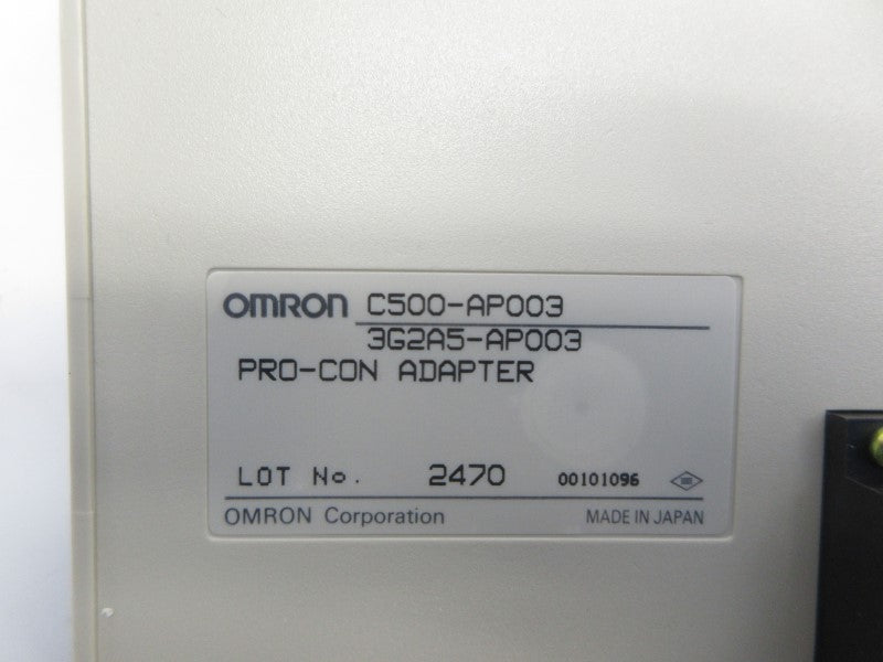 OMRON C500-AP003 3G2A5-AP003 NSNP