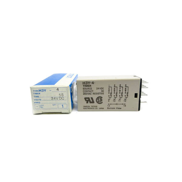 OMRON H3Y-4 24VDC 5S NSMP