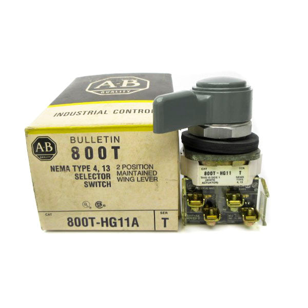 ALLEN BRADLEY 800T-HG11A SER. T (BK/YL) NSMP