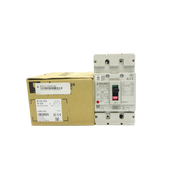 MITSUBISHI ELECTRIC NF125-SVU3P50A 480VAC 50A NSMP