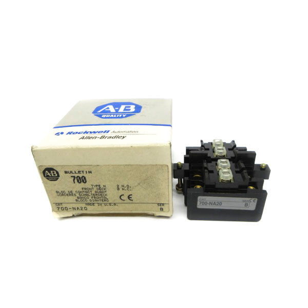 ALLEN BRADLEY 700-NA20 SER. B (GY/BL) NSMP