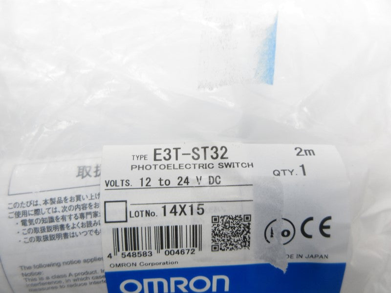 OMRON E3T-ST32 12-24VDC 2M NSMP