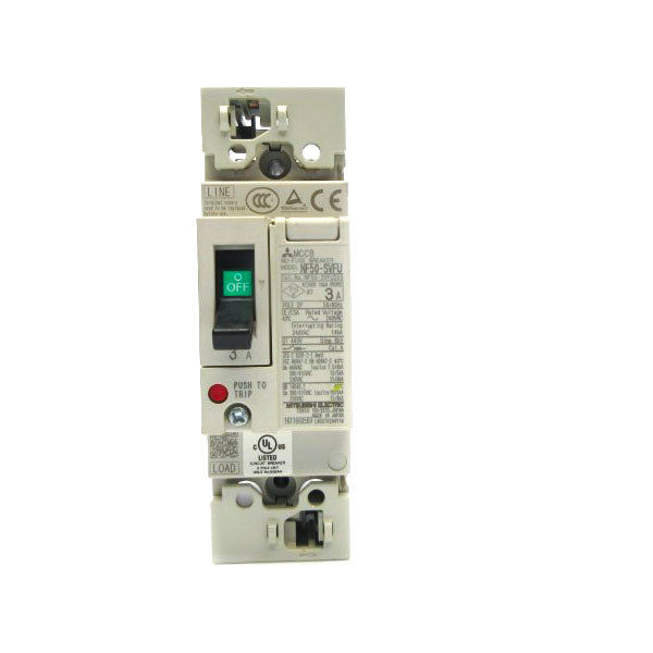 MITSUBISHI ELECTRIC NF50-SVFU2P3A 240VAC 3A NSNP