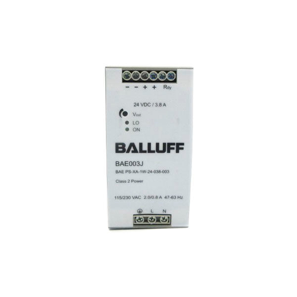 BALLUFF BAEPS-XA-1W-24-038-003 BAE003J 115/220/230VAC 2.0/0.8/0.8A NSNP