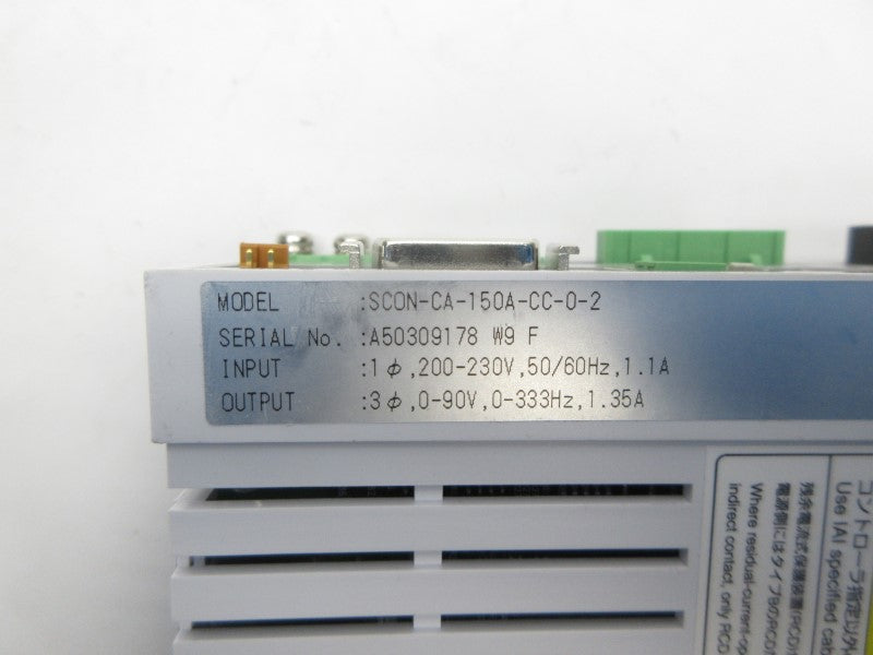 IAI SCON-CA-150A-CC-0-2 200-230V 1.1A NSNP
